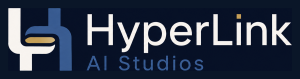 hyperlink ai studios logo dark